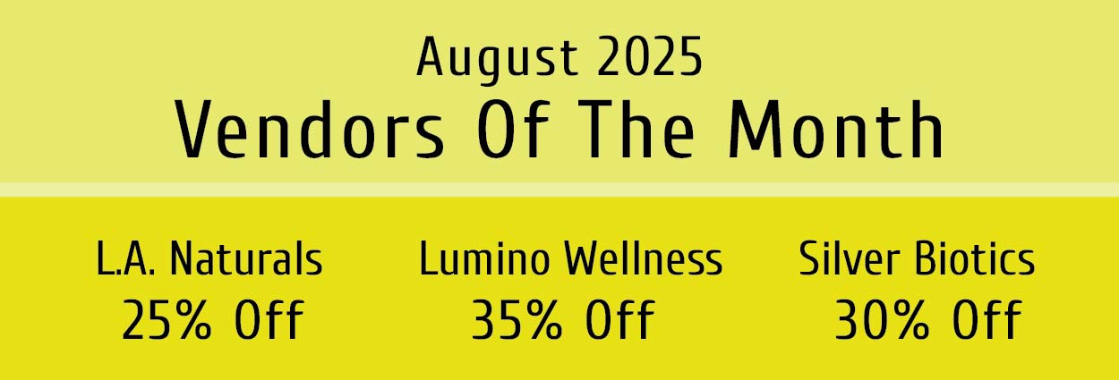 August Vendors of the Month