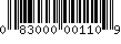 Item UPC
