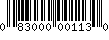 Item UPC