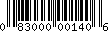 Item UPC