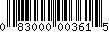 Item UPC