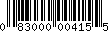 Item UPC