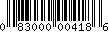 Item UPC