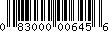 Item UPC