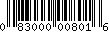 Item UPC