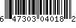 Item UPC