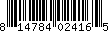 Item UPC
