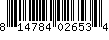 Item UPC