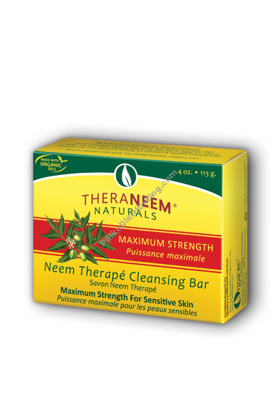 Product Image:&nbsp;Max Strength Neem Oil Cleansing Bar