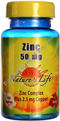 Product Image:&nbsp;Zinc 50 mg