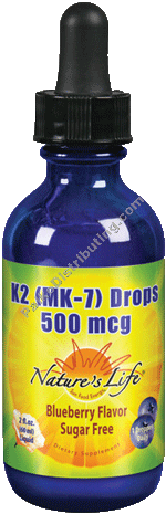 Product Image:&nbsp;Vitamin K2 (MK7) Drops 500 mcg