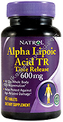Product Image: Alpha Lipoic Acid 600mg Time Rel