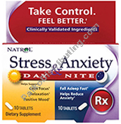 Product Image: Stress & Anxiety Day/Night Caps
