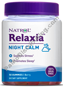 Product Image: Relaxia Night Calm Gummy