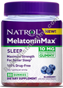 Product Image: MelatoninMax 10 mg Blueberry Gummy