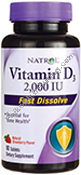 Product Image: Vitamin D3 2000IU Fast Dissolve
