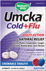 Product Image: Umcka Cold & Flu Berry Chew