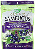 Product Image: Sambucus Organic Zinc Lozenges