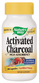 Product Image: Activated Charcoal Yellow Bottle