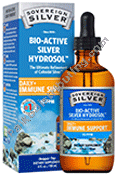 Product Image:&nbsp;Silver Hydrosol 10 ppm Dropper 4 oz