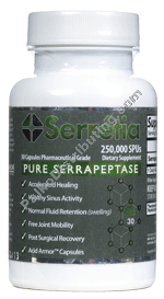 Product Image: Serretia 250000 SPU Serrapeptase