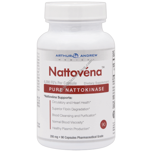 Product Image:&nbsp;Nattovena 4000FU Nattokinase