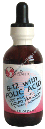 Product Image: Liq. B-12 1000mcg w/Folic Acid 400mcg
