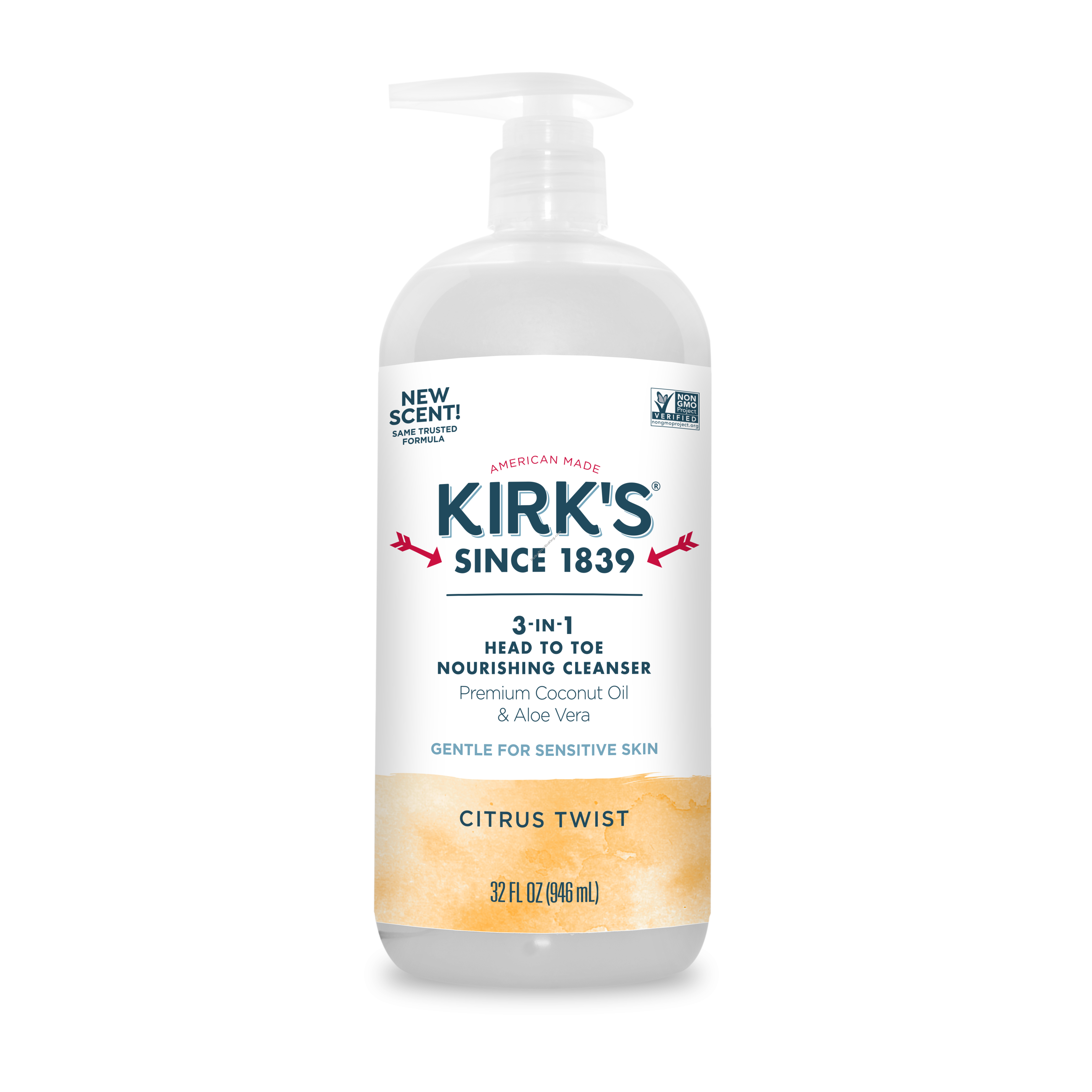 Product Image:&nbsp;3-in-1 Head to Toe Cleanser - Citrus Twist