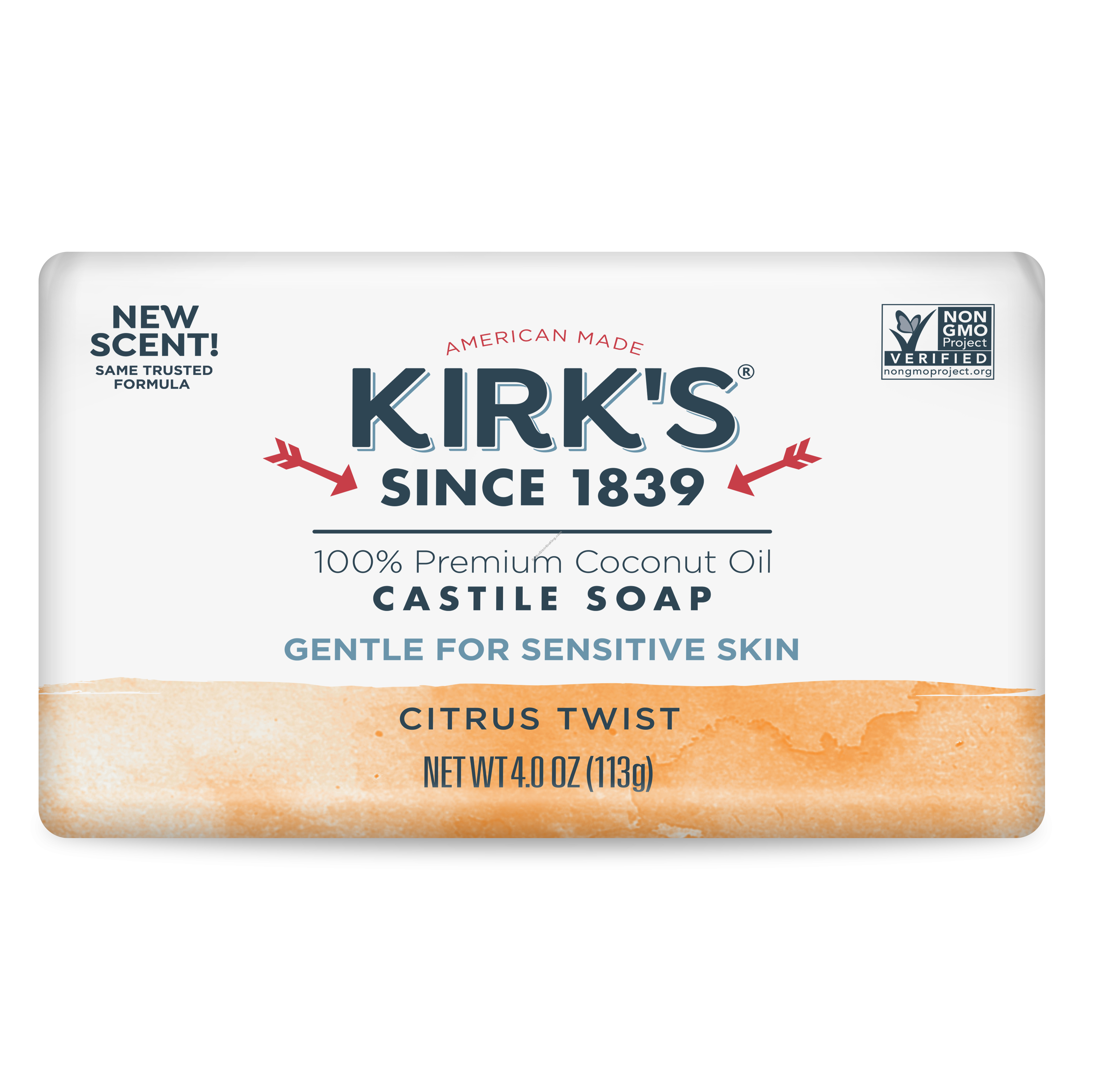 Product Image:&nbsp;Gentle Castile Bar Soap - Citrus Twist