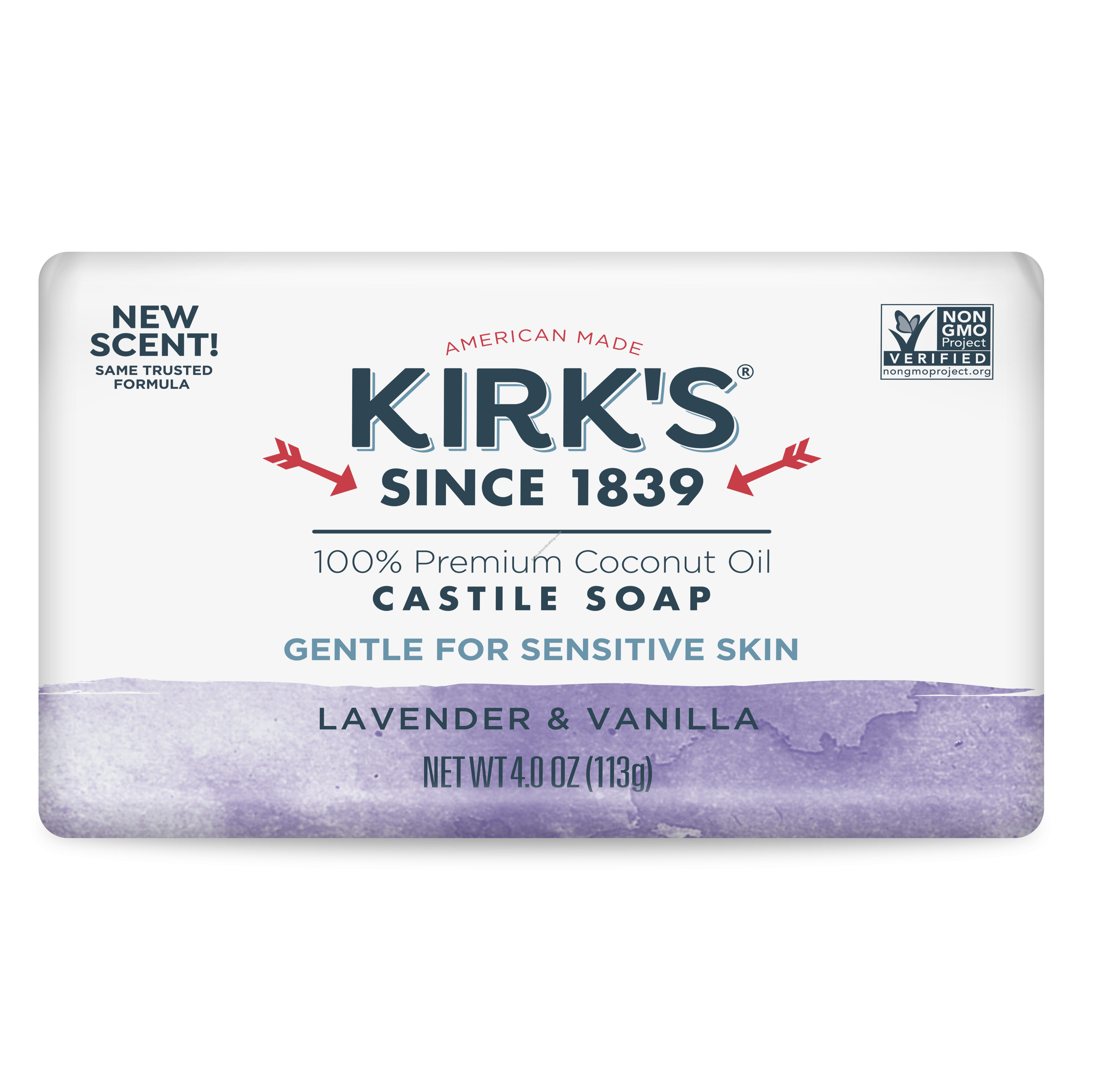 Product Image:&nbsp;Gentle Castile Bar Soap - Lavender & Vanilla