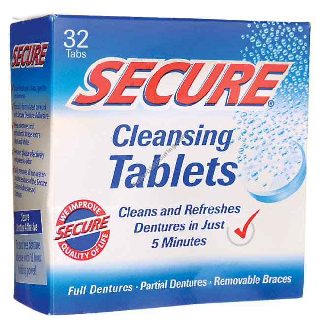 Product Image:&nbsp;Secure Denture Adhesive Cleanser