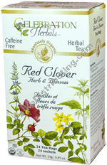 Product Image: Red Clover Herb & Flower Tea Org