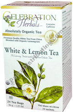 Product Image: White & Lemon Tea Bags Organic