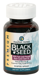 Product Image:&nbsp;Black Seed Oil Softgels