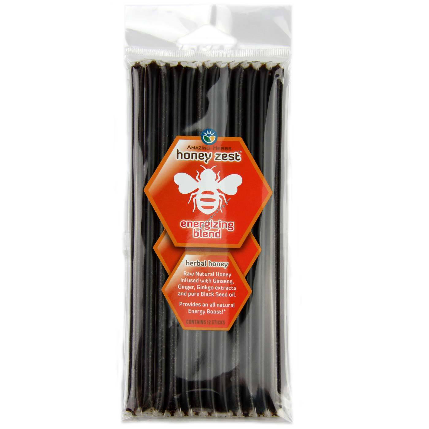 Product Image: HoneyZest Energizing Honey Sticks