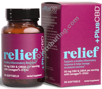 Product Image: CBD Relief Softgels 30 MG