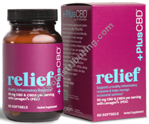 Product Image: CBD Relief Softgels 30 mg