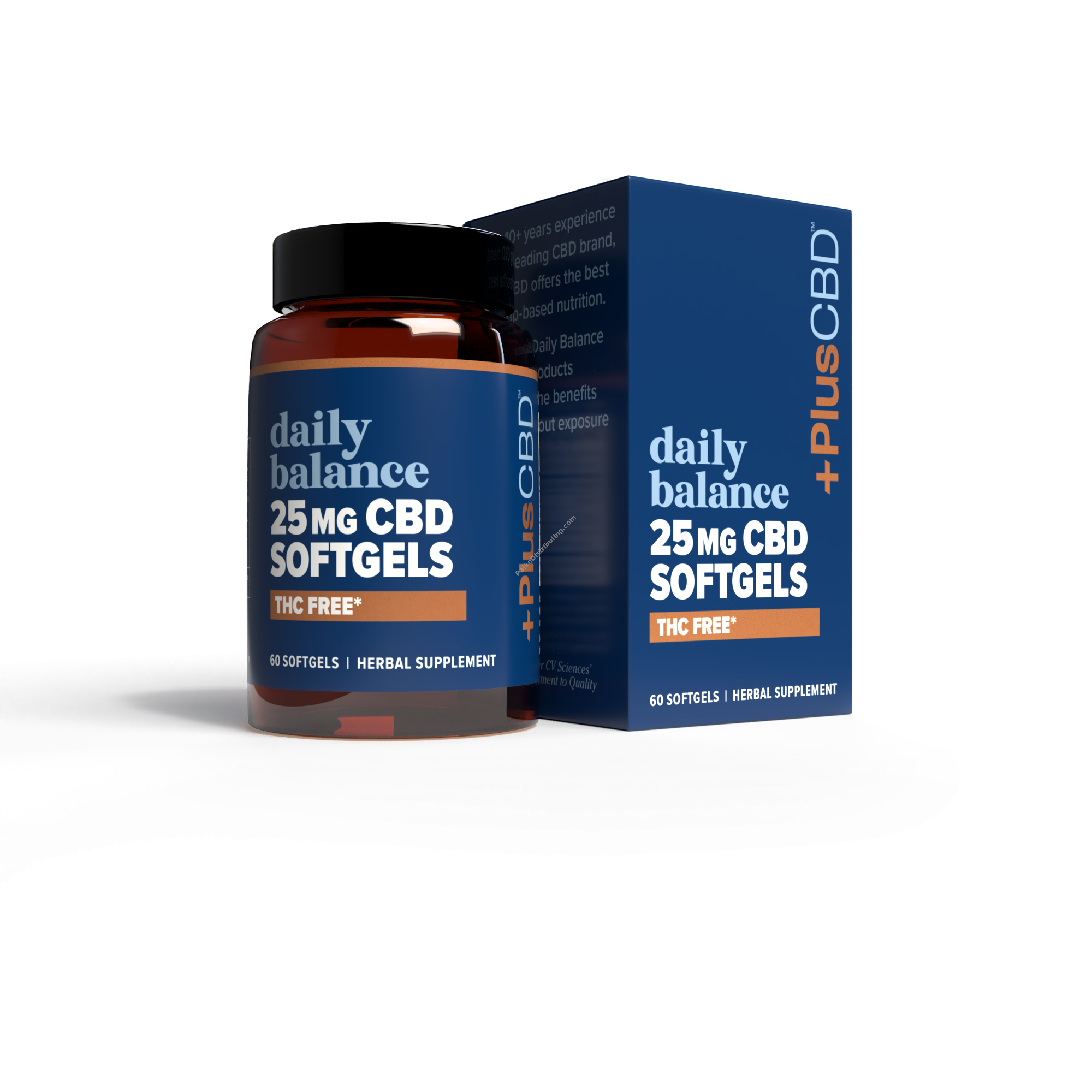 Product Image: THC Free 25mg Softgels