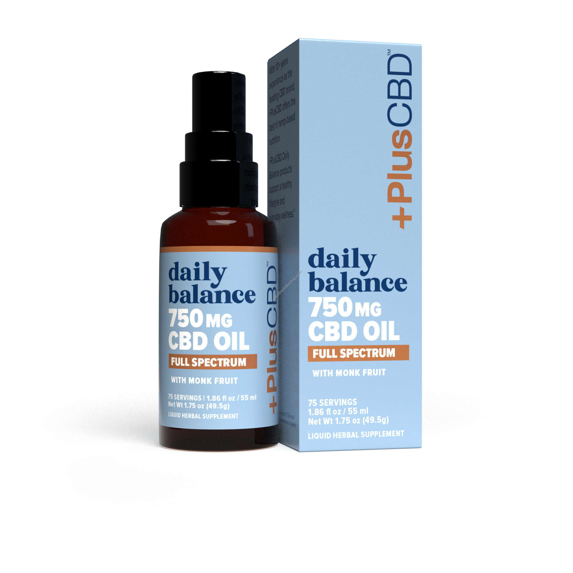 Product Image: CBD Liquid Monk Fruit 750mg