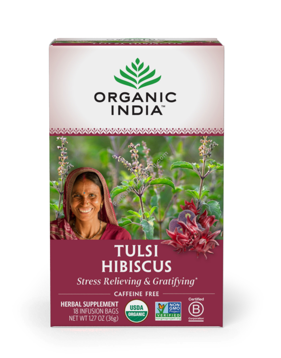 Product Image:&nbsp;Tulsi Hibiscus Tea