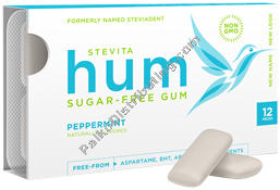 Product Image: Stevita Hum SugarFree Gum Peppermint