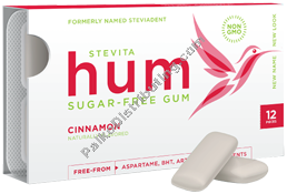 Product Image: Stevita Hum SugarFree Gum Cinnamon