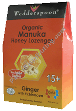 Product Image: Manuka Honey Ginger Drops Org