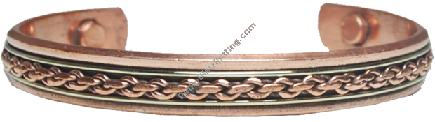 Product Image: Alluring Copper Magnetic Bracelet