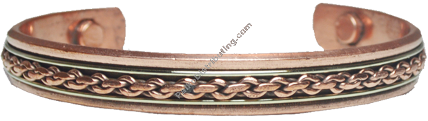 Product Image:&nbsp;Alluring Copper Magnetic Bracelet