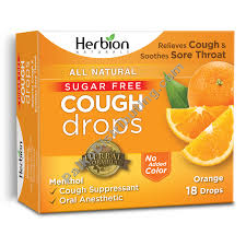 Product Image: Sugar Free Cough Drops Orange