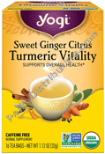 Product Image: Sweet Ginger Turmeric Vitality Tea