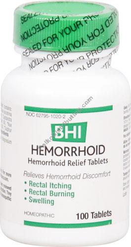 Product Image: Hemorrhoid Tablets