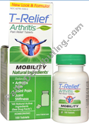 Product Image: T-Relief Arthritis Tablets
