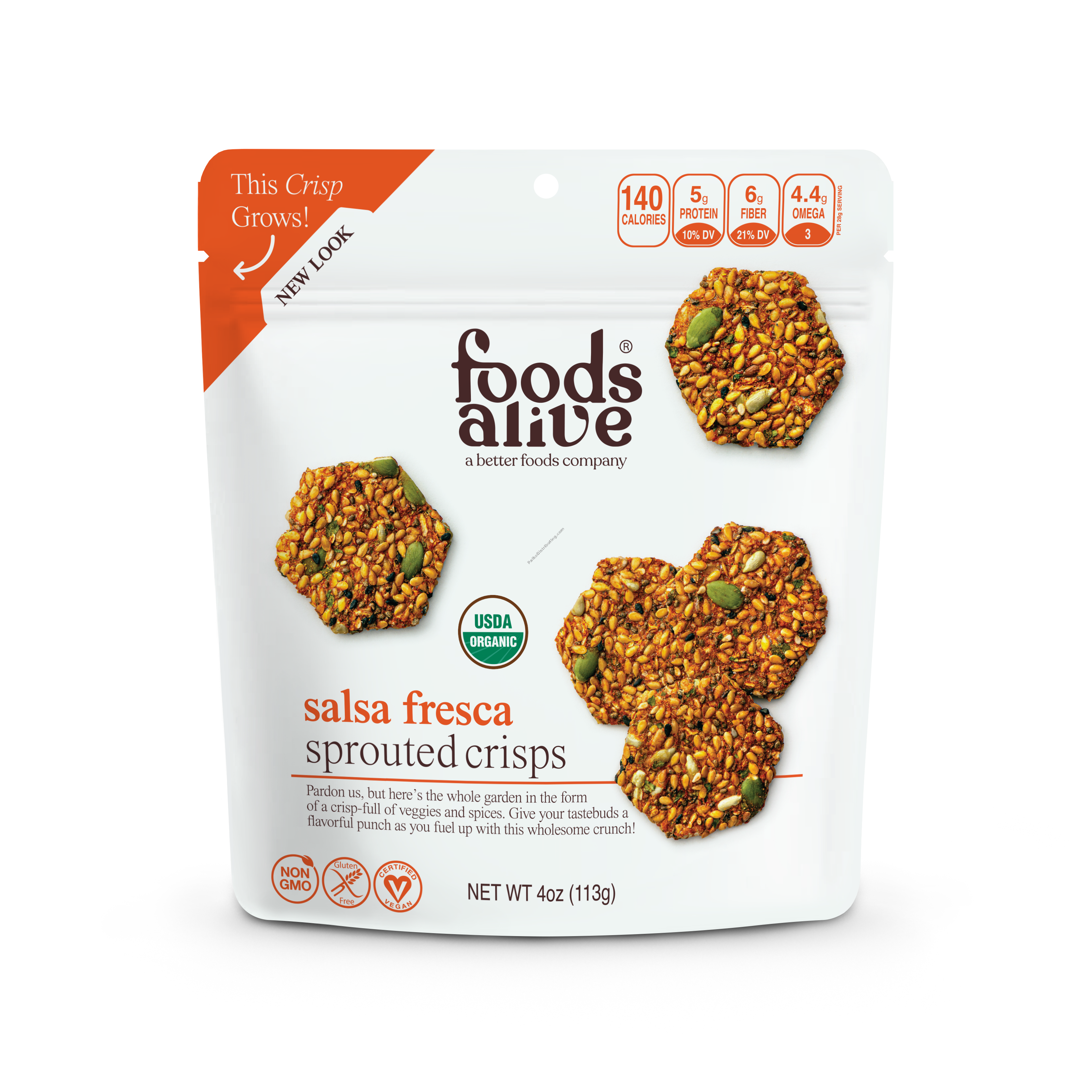 Product Image:&nbsp;Salsa Fresca Sprouted Crisps